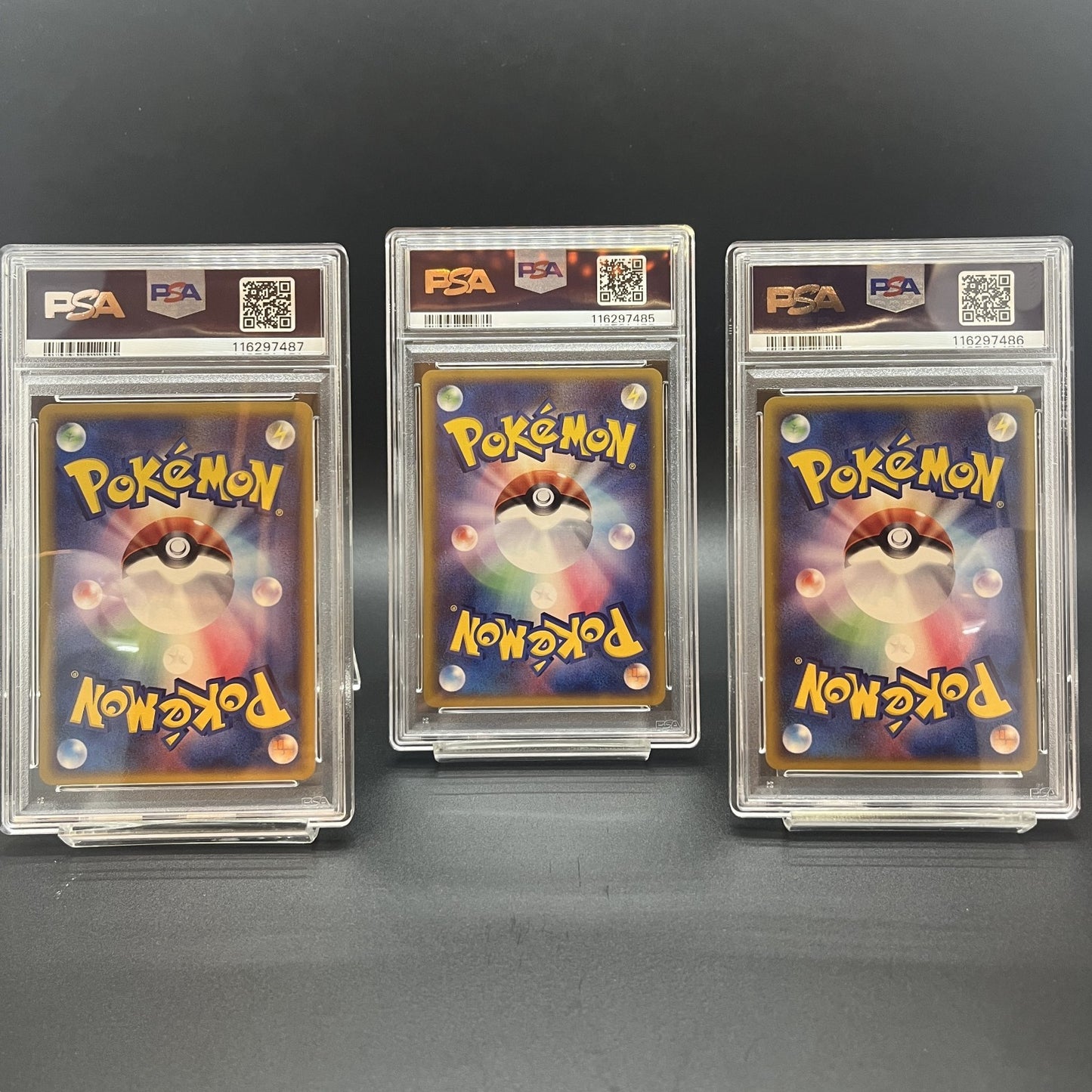 SEQUENTIAL PSA10 Zapdos Moltres Articuno Trainers Magazine JPN Pokemon Card