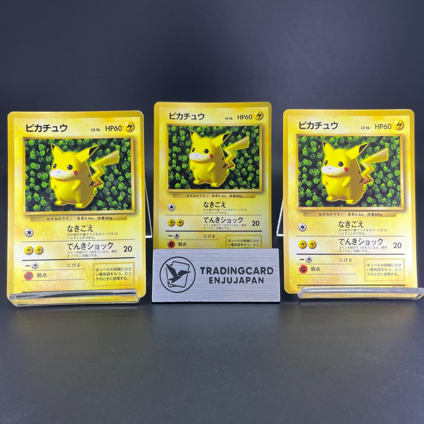 3Card Ivy Pikachu No.025 Corocoro Comics Promo Glossy MP Japanese Pokemon Card