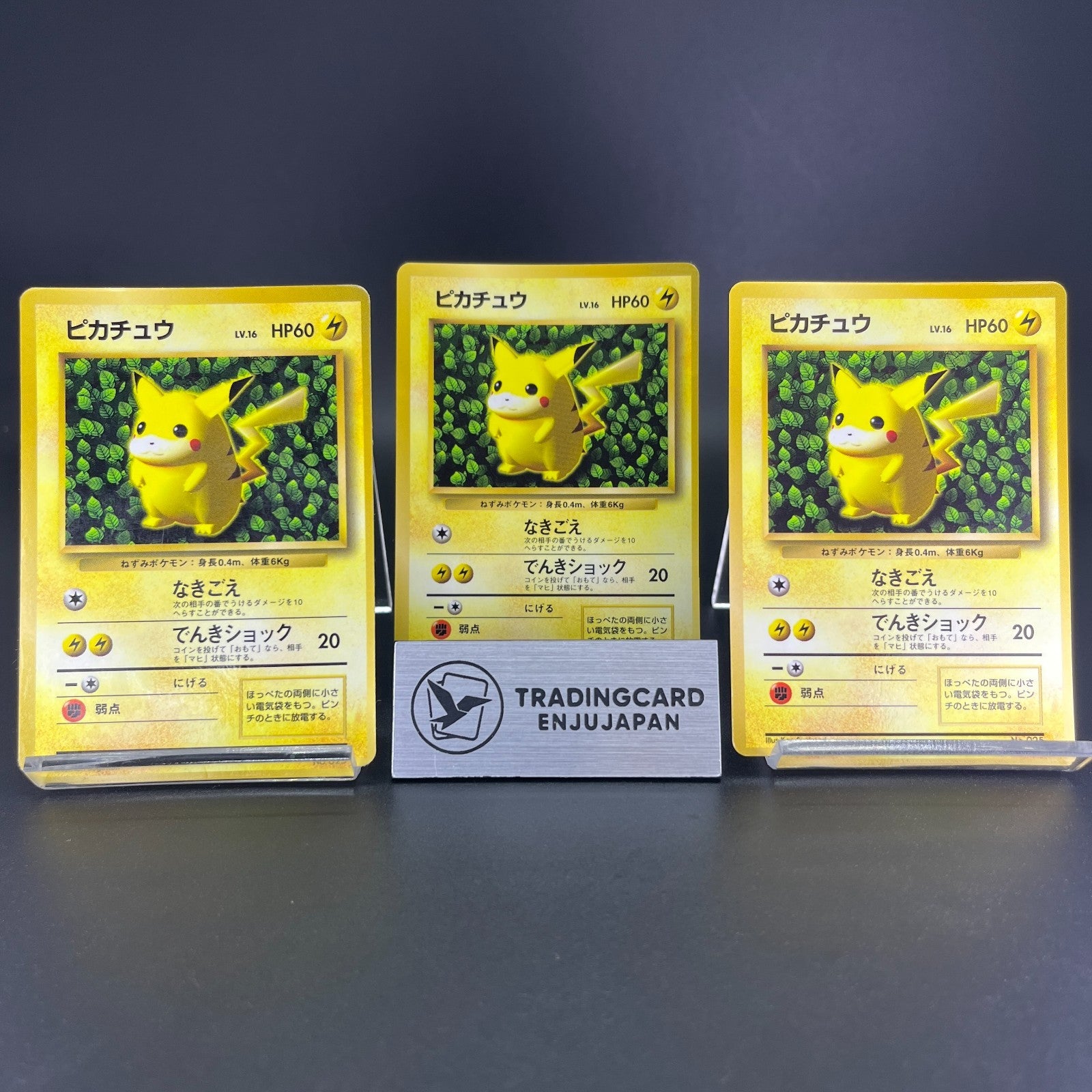 3Card Ivy Pikachu No.025 Corocoro Comics Promo Glossy MP Japanese Pokemon Card