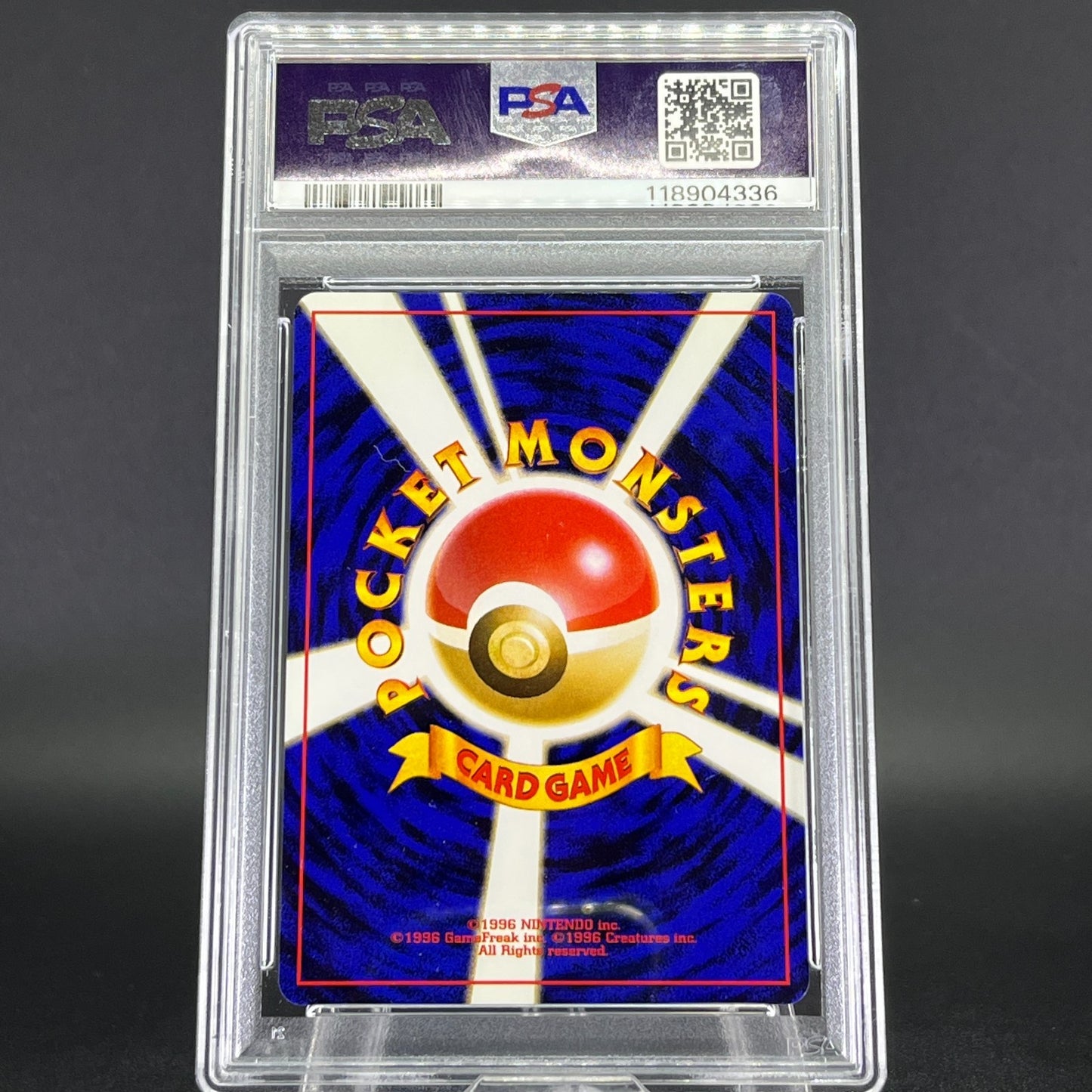 PSA 9 Dark Ivysaur No. 002 Trainer Magazine Promo 2001 Japanese  Pokemon Card