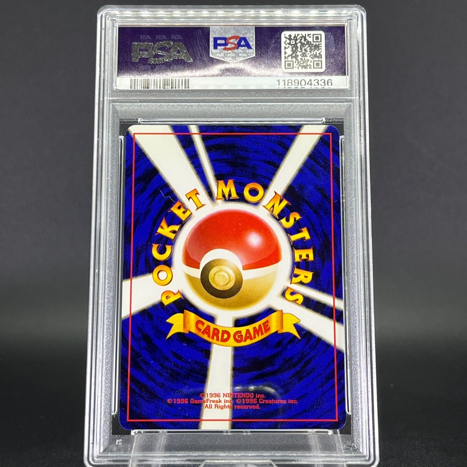 PSA 9 Dark Ivysaur No. 002 Trainer Magazine Promo 2001 Japanese  Pokemon Card